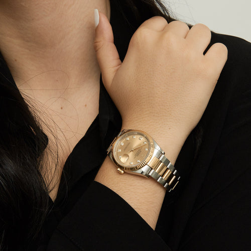 Montre Montre Rolex DateJust 58 Facettes