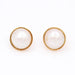 Boucles d'oreilles Boucles d'oreilles en or avec perles d'occasion 58 Facettes E358958Q