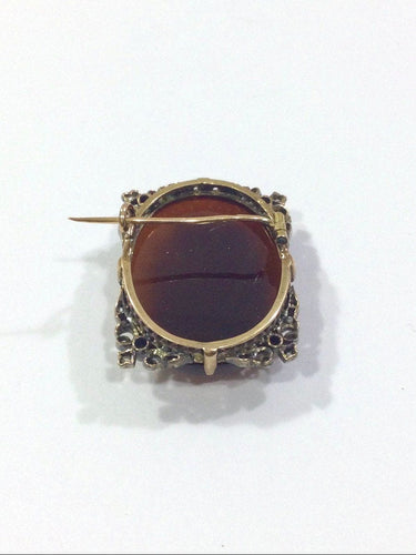 Broche Broche Camée Cornaline 58 Facettes 948824