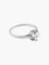 Bague BAGUE RETRO SOLITAIRE DIAMANT OR BLANC 58 Facettes