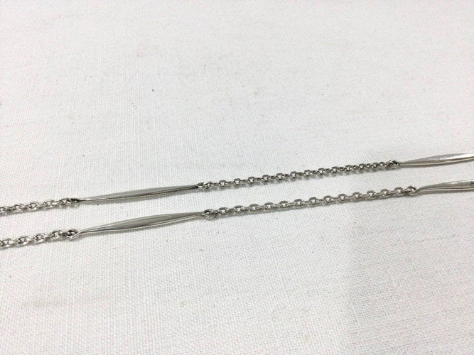 Collier Sautoir En Argent 58 Facettes