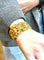 Bracelet Bracelet Tank en or jaune 58 Facettes