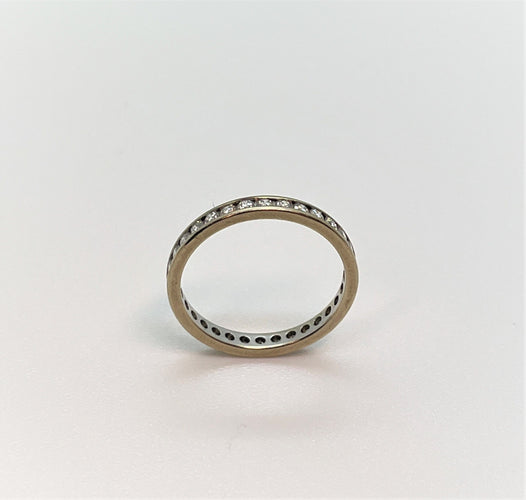 Bague Alliance Tour Complet 32 Diamants 58 Facettes 20400000452