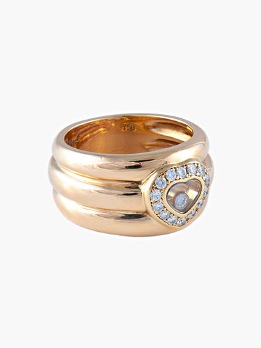 Bague Bague Chopard Happy Diamonds 58 Facettes