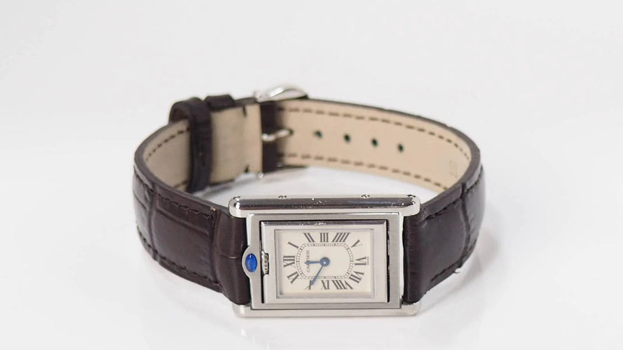 Montre Montre Tank basculante de Cartier 58 Facettes 31910