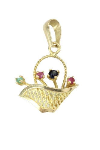 Pendentif PENDENTIF PANIER TUTTI FRUITTI 58 Facettes 048951