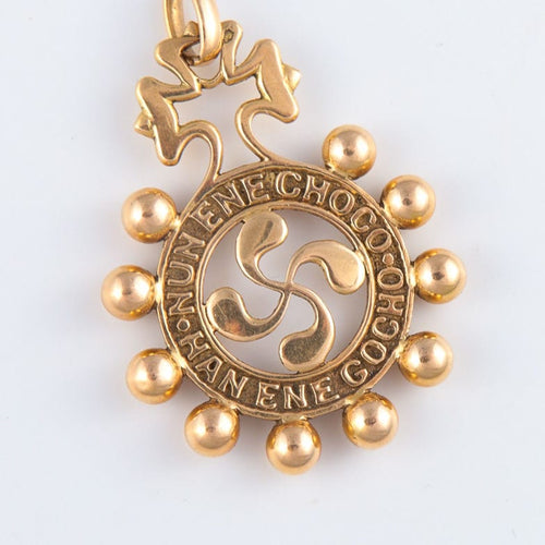 Pendentif Pendentif Croix basque 58 Facettes JE158