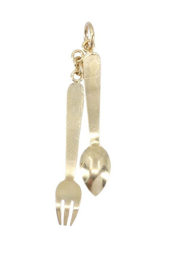 Pendentif PENDENTIF CUILLÈRE ET FOURCHETTE 58 Facettes 066591