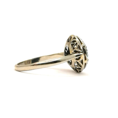 Bague 51 Bague Art Déco Diamants 58 Facettes 2737