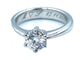 Bague Solitaire Bucherer diamant 0,60ct 58 Facettes