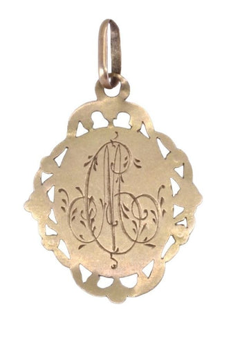 Pendentif MÉDAILLE VIERGE NAPOLÉON III 58 Facettes 074881