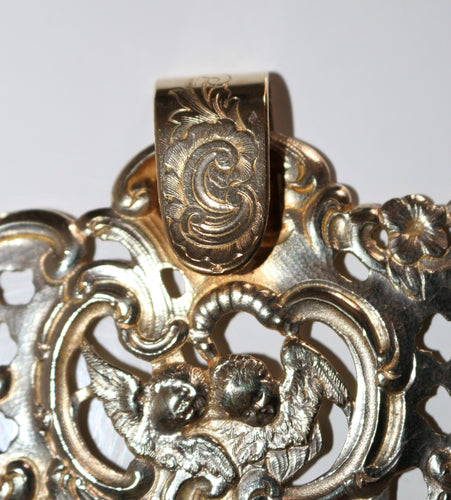 Accessoire Boucle De Cape Dans Son écrin En Vermeil Néo-Renaissance Wiese 58 Facettes 493