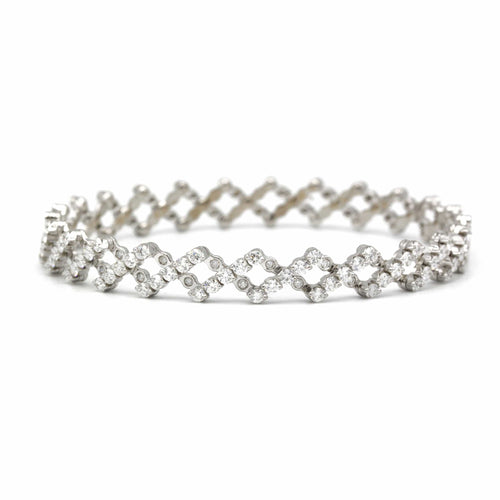 Bague Bracelet - Or et Diamants 58 Facettes 240032R