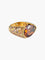 Bague 52 Bague Tourmaline cuivrée Diamants 58 Facettes