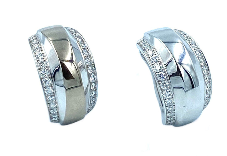 Boucles d'oreilles Chopard. Boucles d’oreilles La Strada 58 Facettes