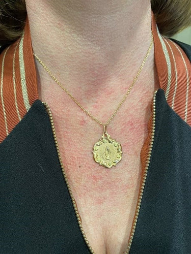 Pendentif MÉDAILLE VIERGE NAPOLÉON III 58 Facettes 063261