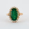Bague Bague émeraude diamants 58 Facettes