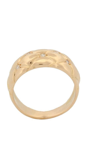 Bague BAGUE MODERNE JONC DIAMANTS 58 Facettes 054521