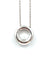 Collier Chaumet. Pendentif Lien or blanc 18K 58 Facettes