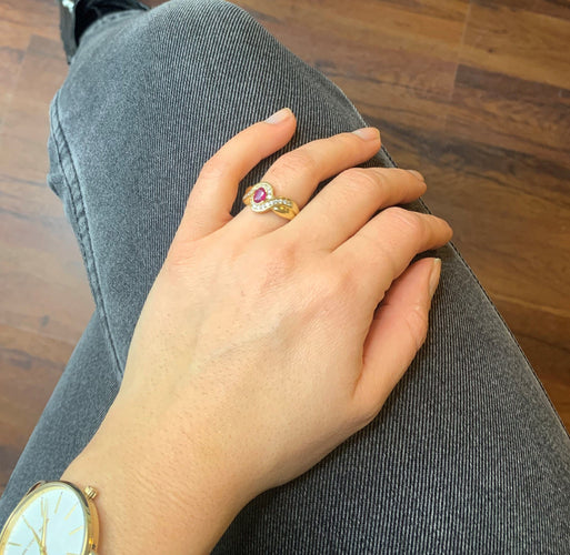 Bague Bague Or Rubis et Diamants 58 Facettes 20400000319/U