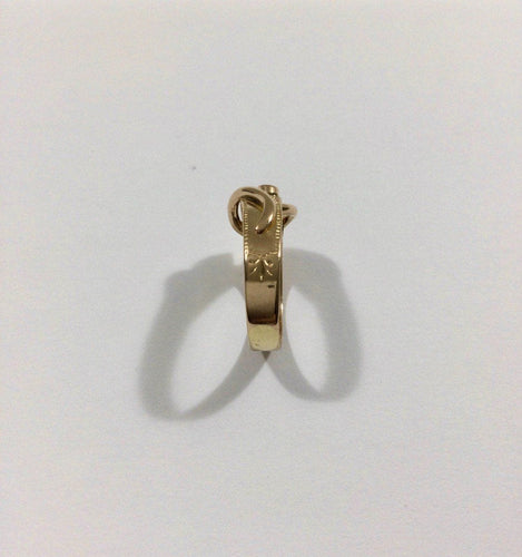 Bague 47.5 Bague Art Nouveau Or Rose Saphir Perles 58 Facettes