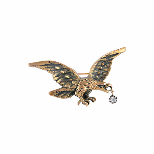 Broche Broche Aigle 58 Facettes