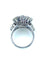 Bague Bague en or blanc, tourmalines roses, diamants 58 Facettes