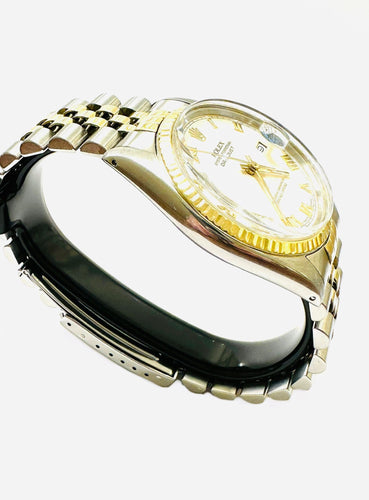 Montre ROLEX. Montre Oyster Perpetual Datejust 58 Facettes