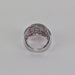 Bague Bague diamants et saphirs roses 58 Facettes