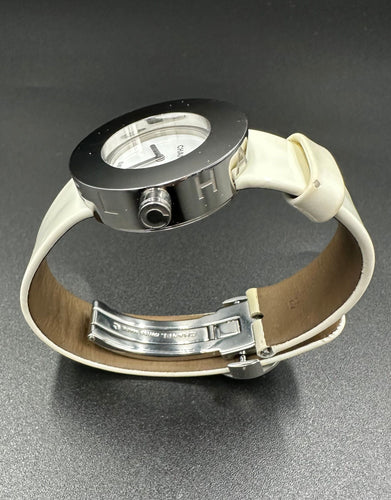 Montre CHANEL. Collection « La Ronde », montre de dame acier 58 Facettes