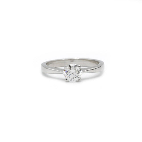 Bague Bague Solitaire Diamant 0,70 Carat F SI1 58 Facettes 230241R