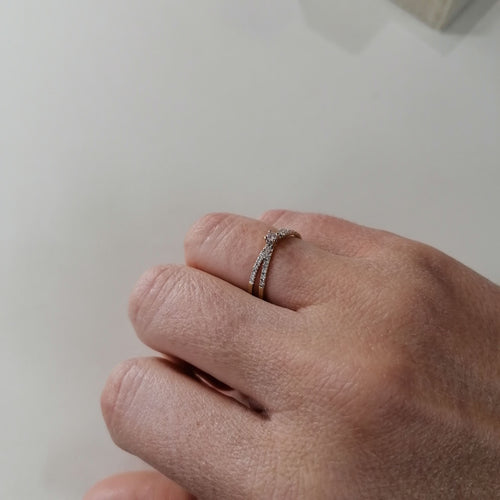 Bague 50 Bague Mauboussin "A la croisée des chemins" 58 Facettes