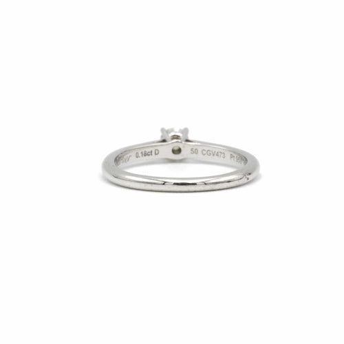 Bague CARTIER - Bague Solitaire Diamant 0.18ct 58 Facettes 230218R
