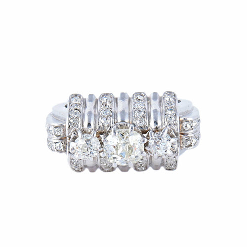 Bague 56 Bague Cascade Diamants 58 Facettes