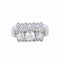 Bague 56 Bague Cascade Diamants 58 Facettes