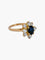 Bague Bague Marguerite saphir et diamants 58 Facettes