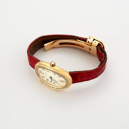 Montre CARTIER - Baignoire Or Jaune et diamants 58 Facettes