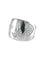 Bague 54 BAGUE OR BLANC DIAMANTS LUNE, ETOILE, COEUR 58 Facettes