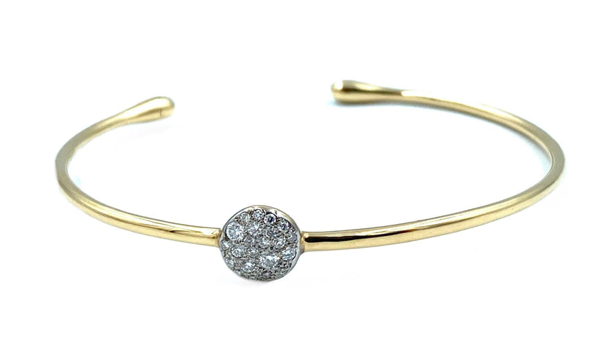 Bracelet Pomellato. Bracelet Sabbia or rose et diamants 58 Facettes