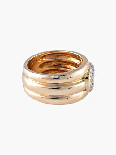 Bague Bague Chopard Happy Diamonds 58 Facettes