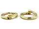 Boucles d'oreilles CARTIER. Boucles d’oreilles Magnolia 3 ors 58 Facettes