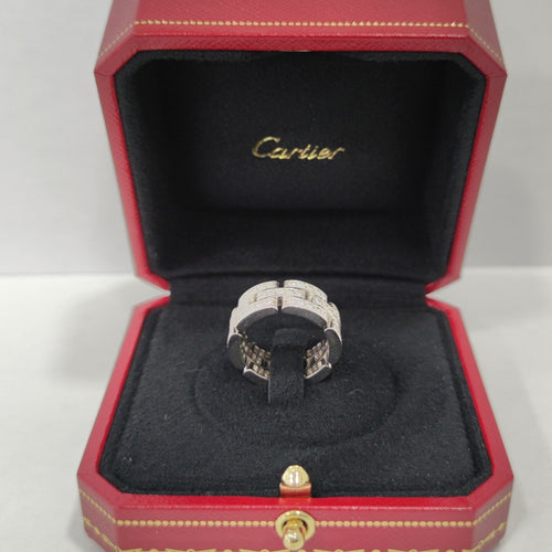 Bague Cartier - Bague Maillon Panthère 58 Facettes 62000217901