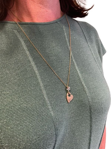 Pendentif PENDENTIF COEUR DIAMANTS 58 Facettes 055841