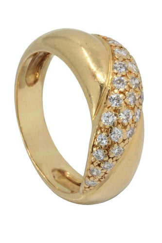 Bague BAGUE JONC DIAMANTÉ 58 Facettes 045761