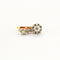Boucles d'oreilles Dormeuses diamants or jaune et platine 58 Facettes