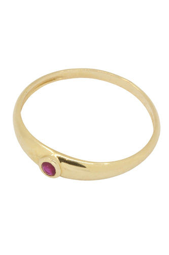 Bague BAGUE JONC RUBIS 58 Facettes 041081