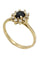 Bague 51 BAGUE MARGUERITE SAPHIR ET DIAMANTS 58 Facettes 054321