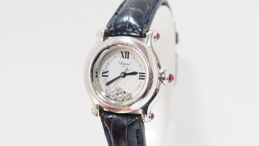 Montre Chopard - montre Happy Sport Mini en acier 58 Facettes 32068B