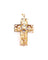 Pendentif Croix ajourée or blanc et diamants 58 Facettes RA-584.1