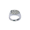 Bague Chevalière Or Blanc Diamant 58 Facettes 20400000506